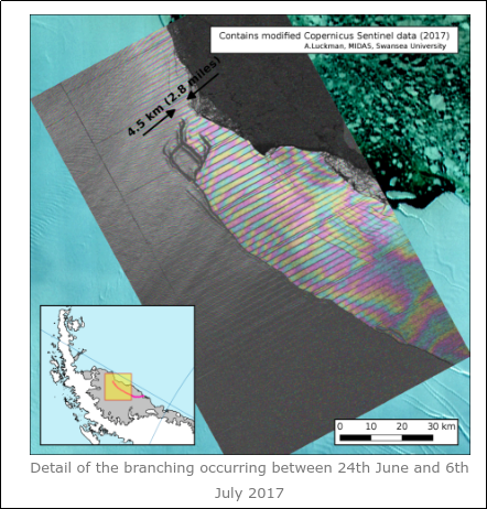 Larsen-C cracks