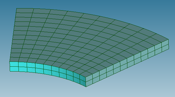 How to mesh the transition from denser to coarser transfinite elements with  Gmsh? : r/fea